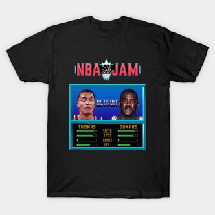 NBA JAM - CLASSIC - THE BEST DUO's EDITION_Joe&Isiah T-Shirt